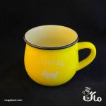 خرید فنجان سرامیکی قهوه طرح رجینال کوچک مدل C05 با ارزانترین قیمت و ارسال فوری