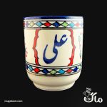 خرید ماگ چینی میبد نقاشی شده با دست مدل اسم ایرانی با بهترین و ارزانترین قیمت