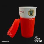 خرید ماگ استارباکس درب سیلیکونی رنگ Starbucks Mug اورجینال با ارزان ترین قیمت