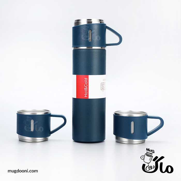 ست فلاسک و فنجان استیل Vacuum Flask Set اورجینال